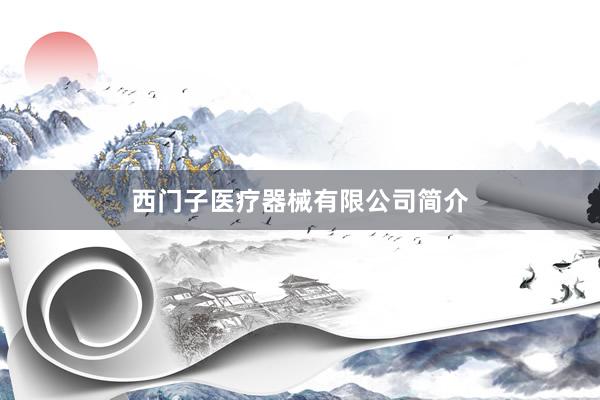 西门子医疗器械有限公司简介